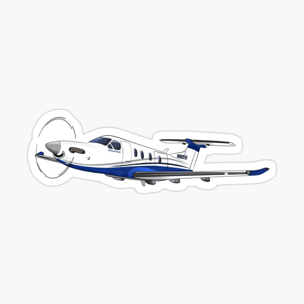 Pilatus Aircraft PC-12 Sticker