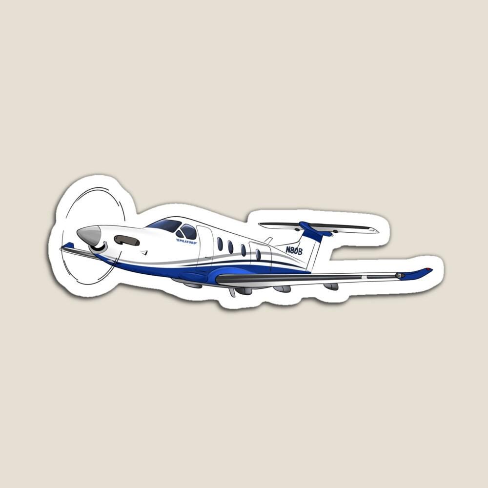 Pilatus Aircraft PC-12 Sticker