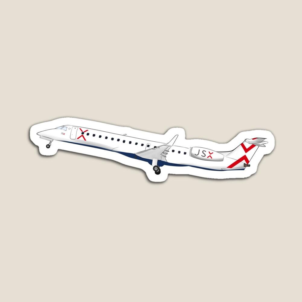 Embraer ERJ-145 JSX Aviation Sticker