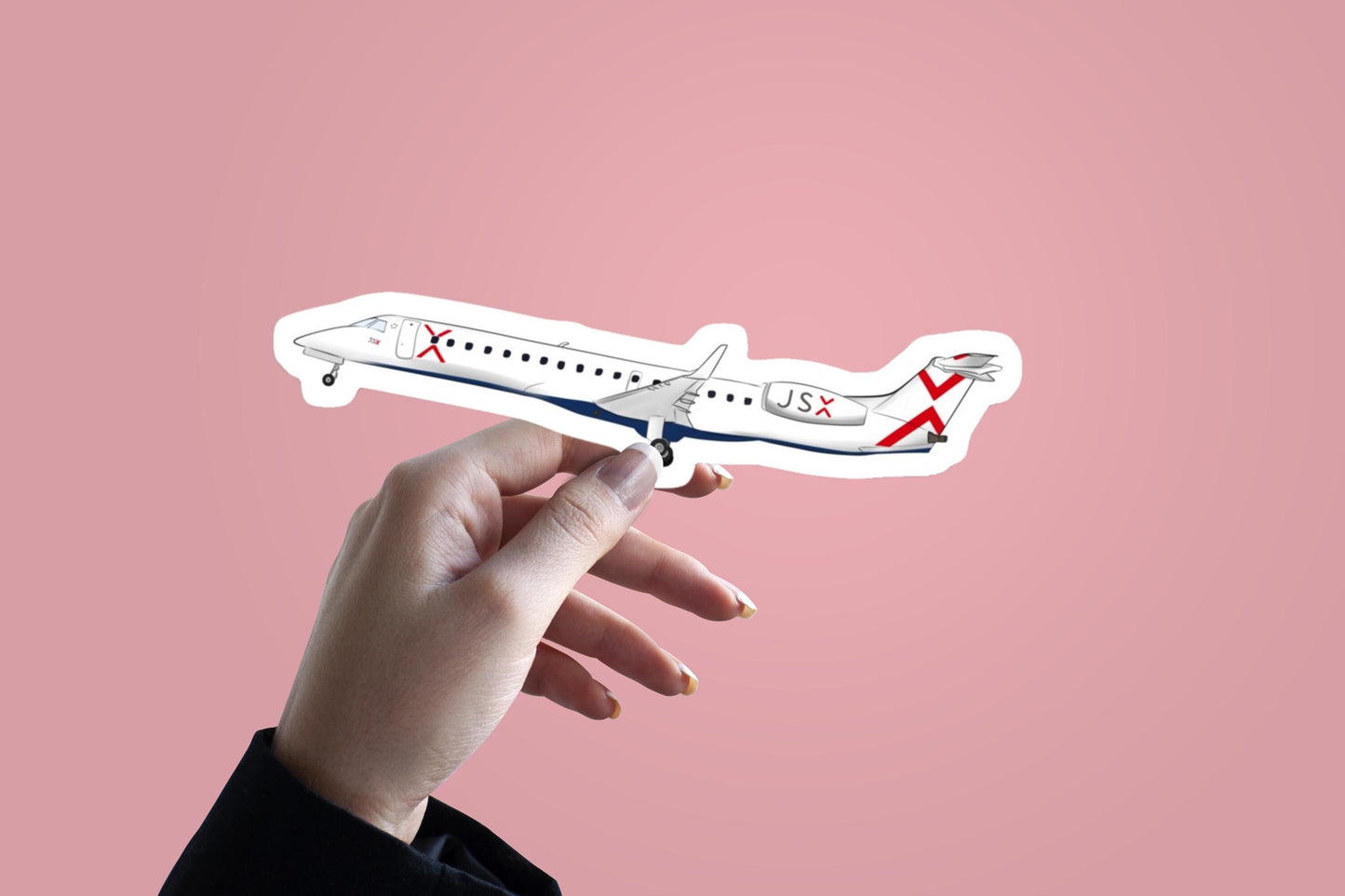 Embraer ERJ-145 JSX Aviation Sticker