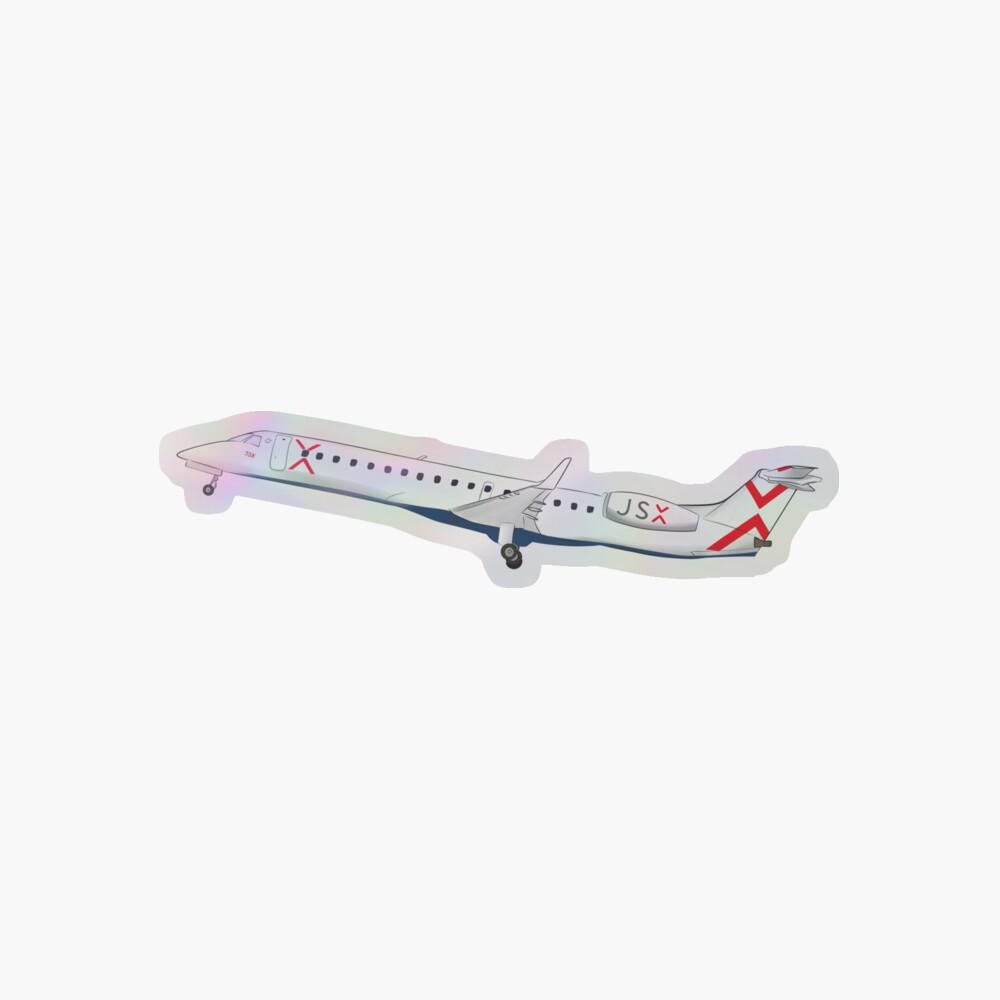 Embraer ERJ-145 JSX Aviation Sticker