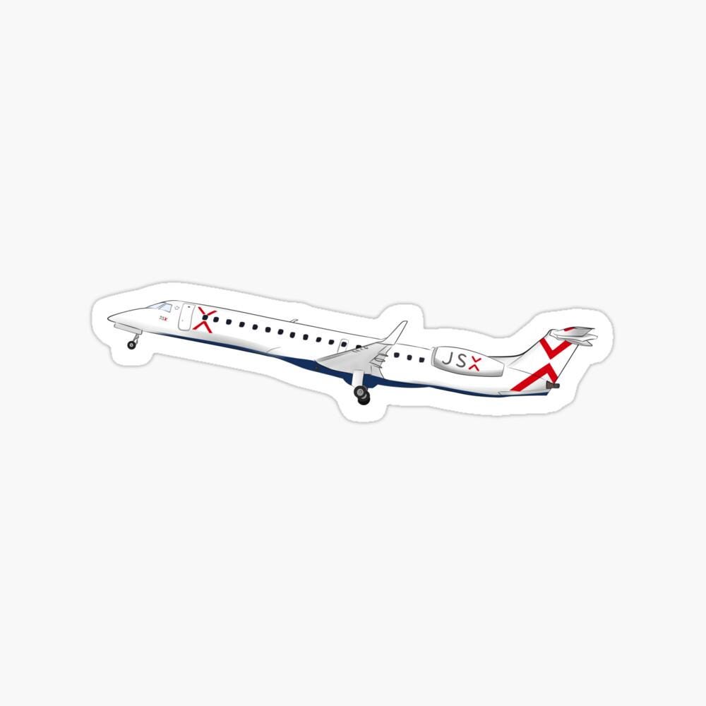 Embraer ERJ-145 JSX Aviation Sticker