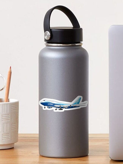 Boeing 747 Airplane Sticker