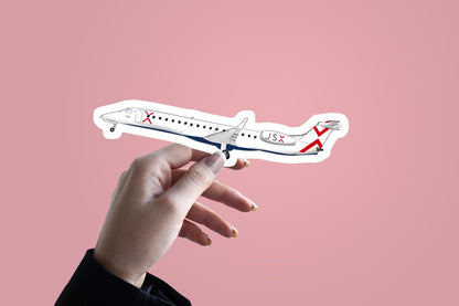 Embraer ERJ-145 JSX Aviation Sticker